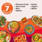 Instant Pot Duo 7-in-1 Electric Pressure Cooker, Slow Cooker, Rice, Steamer, Sauté, Yogurt Maker, Warmer & Sterilizer, Includes App With Over 800 Recipes, Stainless Steel, 6 Quart - Image 4
