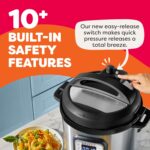 Instant Pot Duo 7-in-1 Electric Pressure Cooker, Slow Cooker, Rice, Steamer, Sauté, Yogurt Maker, Warmer & Sterilizer, Includes App With Over 800 Recipes, Stainless Steel, 6 Quart - Image 6