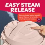 Instant Pot 4QT RIO Mini 7-in-1 Multi-Cooker, Pressure Cooker, Slow cook, Sauté, Steam, Rice Maker, Yogurt, & Warmer, Rosewater, 4 Quarts - Image 8