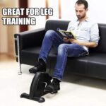 Mini Exercise Bike, AGM Under Desk Bike Pedal Exerciser Foot Cycle Arm & Leg Pedal Exerciser with LCD Screen Displays - Image 9