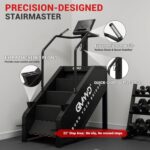 Stepper Machine, GMWD Stair Climber with LED Screen, Commercial Grade Stair Stepper Exercise Machine with 15 Resistance Levels, 441LBS, 24-164 Steps/Minute, Black - Image 5
