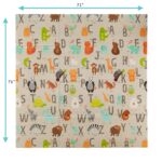 Toddleroo by North States - Superyard Folding ABC Baby Play Mat: Foldable Play Mat for Floors - Extra Large Playmat for Tummy Time - Indoor & Outdoor Use - 71 x 71 Inch - Image 6