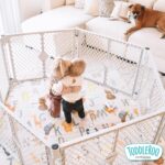 Toddleroo by North States - Superyard Folding ABC Baby Play Mat: Foldable Play Mat for Floors - Extra Large Playmat for Tummy Time - Indoor & Outdoor Use - 71 x 71 Inch - Image 8