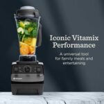 Vitamix 5200 Blender, Professional-Grade Blender for Smoothies, Soups, Ice Cream and More, Stainless-Steel Blades, Self-Cleaning Kitchen Appliance, 64 Oz Container, Black - Image 4