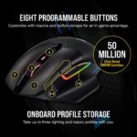 Corsair Dark Core RGB Pro SE, FPS/MOBA Gaming Mouse with SLIPSTREAM Technology, Black, Backlit RGB LED, 18000 DPI, Optical, Qi wireless charging certified - Image 9