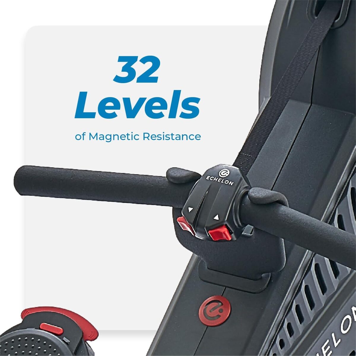 Echelon Row Series – Foldable Rowing Machine for Full-Body, Low-Impact Workouts with 22” Rotating HD Screen, Built-In Soundbar, Bluetooth Resistance & 30-Day Membership with Live Classes - Image 10