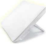 Carex Day-Light Elite Bright Sunlight Therapy Lamp, 10000 LUX Therapy Lamp at 12 Inches, LED Bright White Light with Adjustable Height and Brightness Levels for Mood, White - Image 9