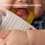 Frida Baby Silicone Teething Toys, 4-in-1 Teether for Babies & Infants, Teething Relief for 0-18 Months, Not-Too-Cold-to-Hold Baby Teether, BPA-Free - Image 3