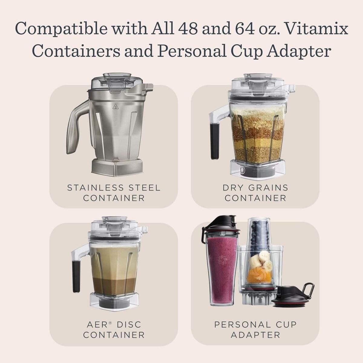 Vitamix Propel Series 750 Blender with Four Blending Programs, Self-Cleaning Program, Professional-Grade Blender for Smoothies, Soups and More, Stainless-Steel Blades, 64 Oz Container, Black - Image 9