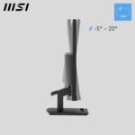 MSI PRO MP243L E14 24-inch IPS 1920 x 1080 (FHD) Gaming Office Monitor, 144Hz, Adaptive-Synch, HDR Ready, HDMI, VGA Port,VESA Mountable, Tilt, 4-Side Slim Bezel,1ms, Black - Image 7