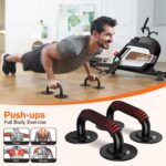 Pooboo Magnetic Rowing Machine 360 LB Weight Capacity, folding rower with Combination Strength exercise, Tablet Holder and Comfortable Seat Cushion, Rower for Home Use - Image 7