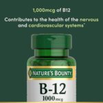 Nature's Bounty Vitamin B12 1000 mcg Supplements, Supports Energy Metabolism, 200 Ct - Image 4
