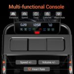 Treadmills for Home, 15% Incline Treadmill, Folding Treadmill Filpped Screen and Heart Rate Sensor, 3.0HP Quiet Brushless Dual Cushion System, 300lbs Weight Capacity - Image 4