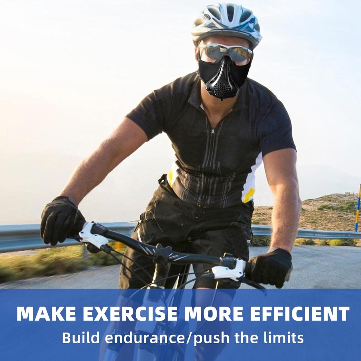 High Altitude Mask,Workout Training Mask，Training Mask- Suitable for Gym, Cardio, Fitness, Running, Endurance and HIIT Training - Image 6
