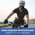High Altitude Mask,Workout Training Mask，Training Mask- Suitable for Gym, Cardio, Fitness, Running, Endurance and HIIT Training - Image 6