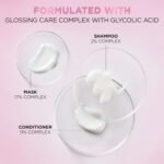 L'Oreal Paris Glossing Lamination Hair Mask with Glycolic Acid, Hair Treatment for Lasting Shine and Smoothness for Dull, Dry Hair, EverPure, 5.1 Fl Oz - Image 11