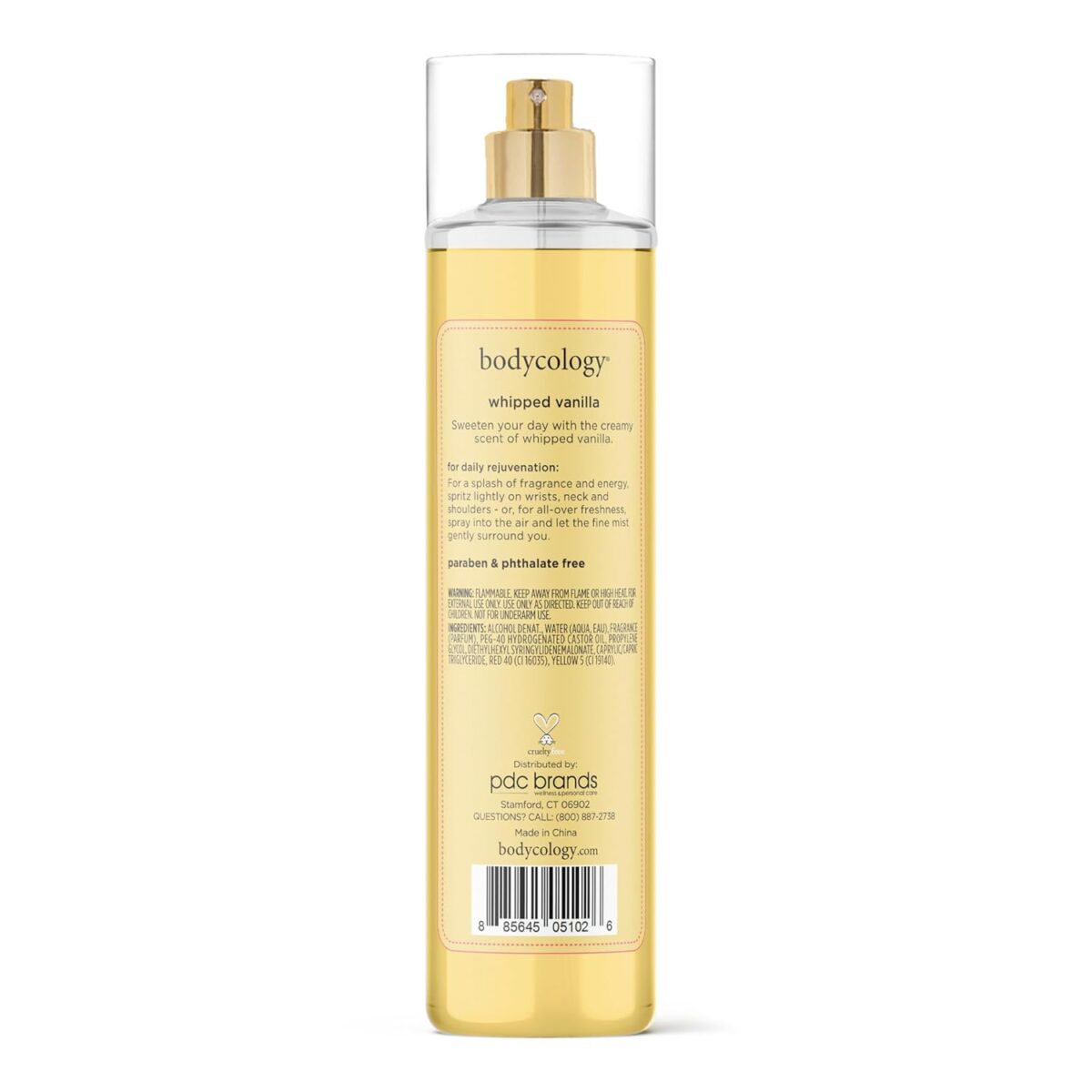Bodycology Long-Lasting Fragrance Body Mist, Whipped Vanilla, 8 fl oz - Image 9