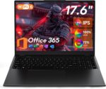 2025 17.6 Inch Laptop Computer with Office 365, 16GB RAM 640GB Storage, N5095 CPU, Windows 11, WiFi 6, Bluetooth 5.2, Backlit keyboard, Portable Thin Business Student Laptops for Work, School, Travel - Image 2