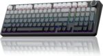 AULA F99 Pro Wireless Mechanical Keyboard with Knob,Gasket Structure,Tri-Mode BT5.0/USB-C/2.4GHz Hot Swappable Keyboard,Creamy Sound,RGB Backlit PBT Keycaps Computer Gaming Keyboards - Image 2
