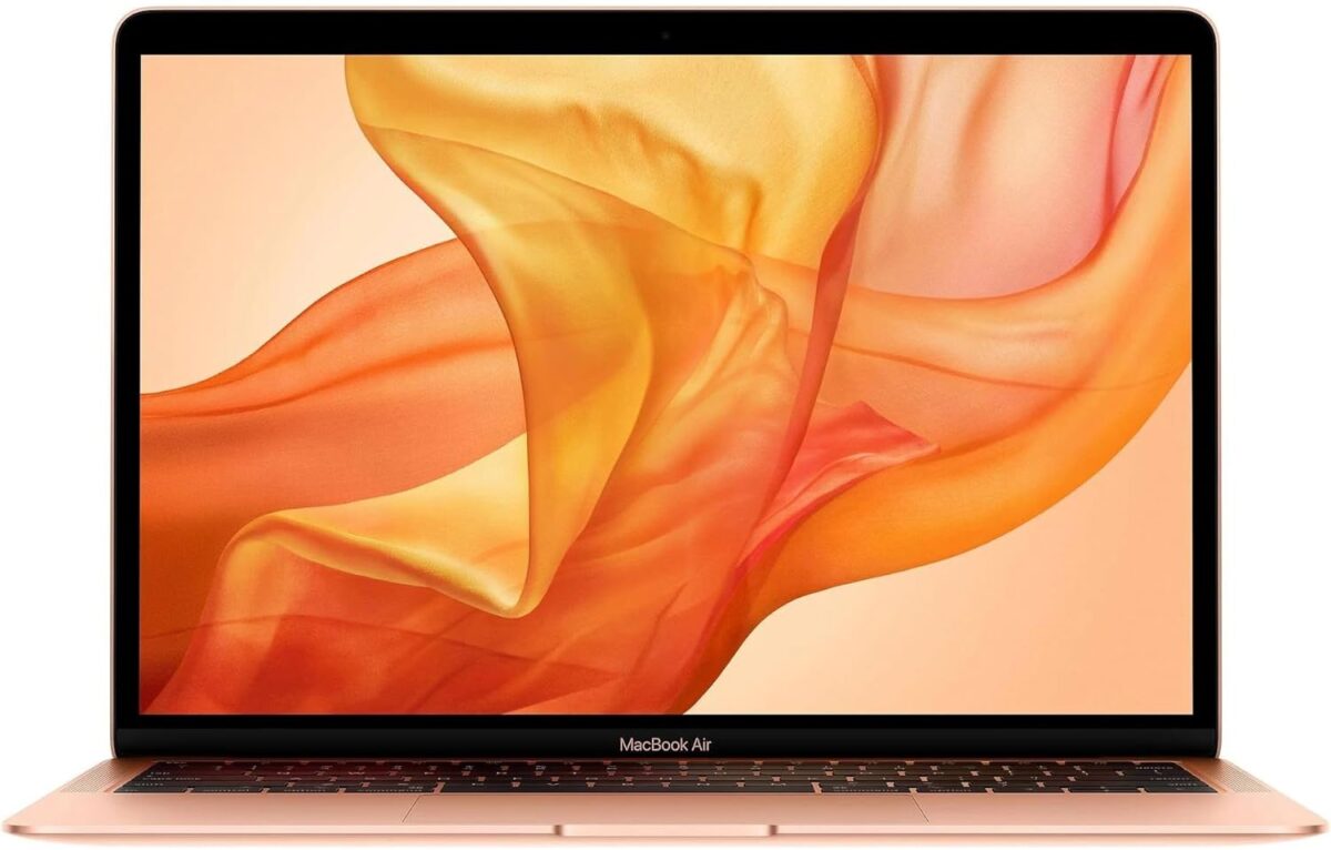 Apple Early 2020 MacBook Air with 1.1GHz Intel Core i3, 13-inch, 8GB RAM, 256GB SSD Storage, Gold (Renewed) - Image 2