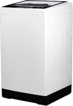 BLACK+DECKER 3.0 Cu. Ft. Portable Washer, 26.5 lb. Capacity Washing Machine, 6 Cycles, Quick Connect Sink Adapter and Drain Hose Included, Transparent Lid & LED Display, BPW30MW, White - Image 2