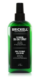 Brickell Men's Texturizing Sea Salt Spray for Men, Natural & Organic, Alcohol-Free, Lifts and Texturizes Hair for a Beach or Surfer Hair Style, 6 Ounce - Image 2