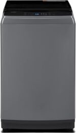COMFEE’ Washing Machine 2.4 Cu.ft LED Portable Washing Machine and Washer Lavadora Portátil Compact Laundry, 8 Models, Environmentally Friendly, Child Lock for RV, Dorm, Apartment Magnetic Gray - Image 2