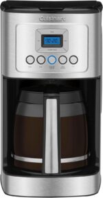 Cuisinart 14-Cup Coffee Maker, Programmable PerfecTemp Glass Carafe Coffee Machine with 1-4 Cup Setting, Brew Strength Control and Brew Pause, Stainless Steel, DCC-3200NAS - Image 2