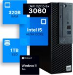 Dell Optiplex 3060 Desktop Computer | Intel i5-8500 (3.2) | 32GB DDR4 RAM | 1TB SSD Solid State | Built in WiFi | Bluetooth | Windows 11 Professional | Home or Office PC (Renewed) - Image 2