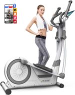 HARISON Elliptical Machine for Home 350 LBS Capacity, Magnetic Elliptical Exercise Machine with 16-Level Resistance Control, Elliptical Trainer with HARISON Bluetooth - Image 2