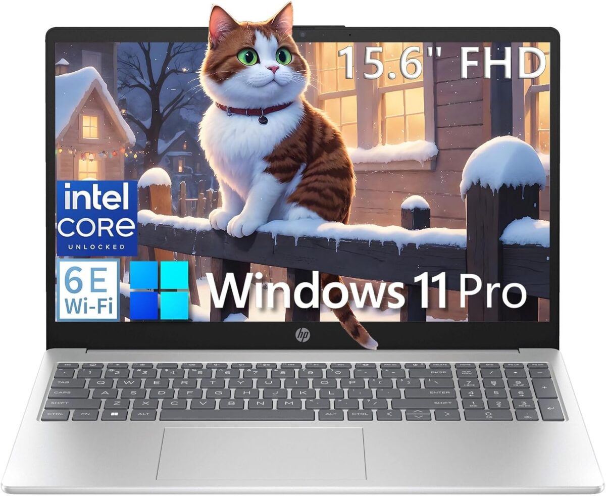 HP 15.6" FHD Laptop Computer for Home Business Student, Intel Processor (Beat i3-1115G4), 32GB DDR4 RAM, 1TB PCIe SSD, WiFi 6E, Bluetooth 5.3, Type-C, Webcam, Numeric Keypad, Windows 11 Pro, Bef-ectoy - Image 2