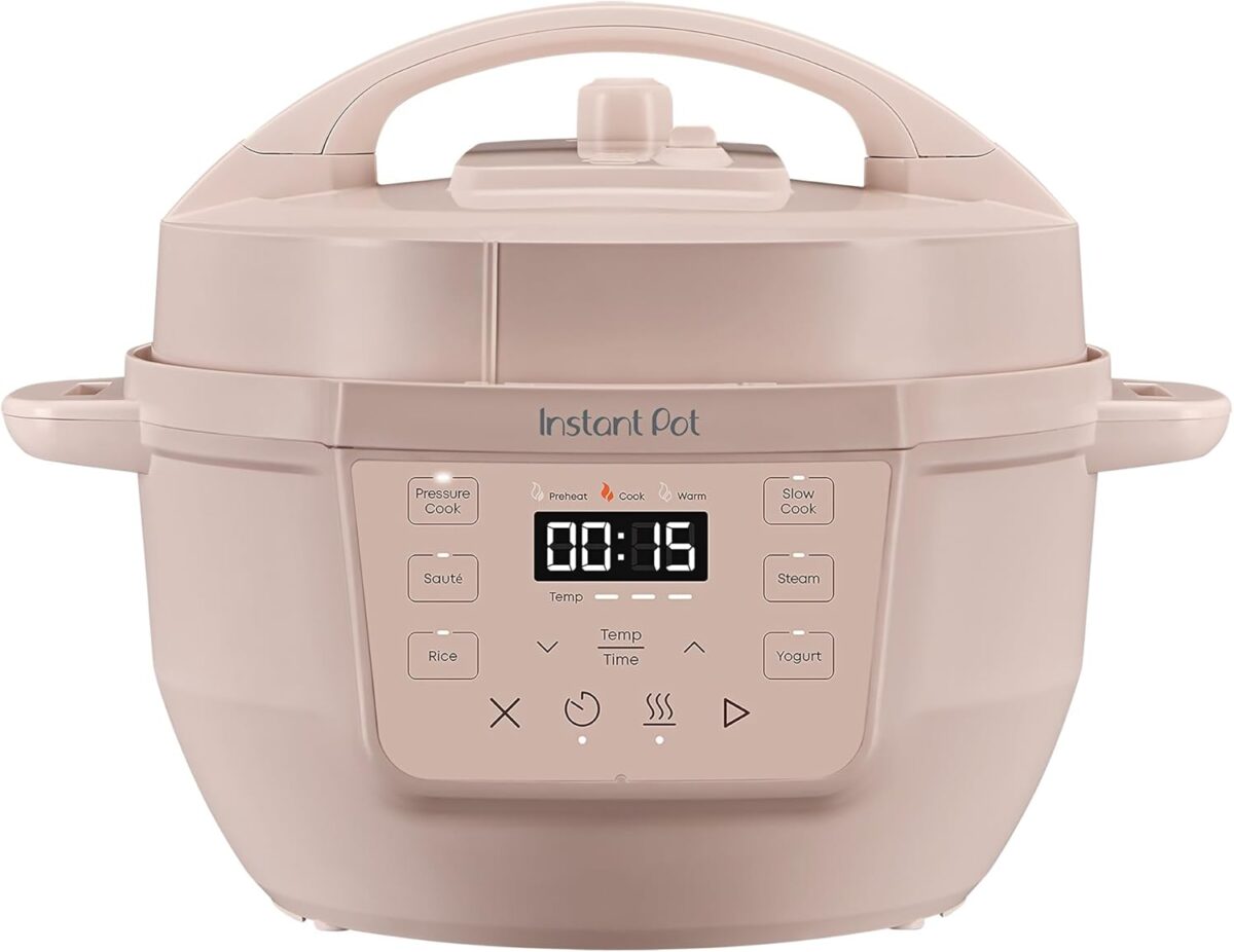Instant Pot 4QT RIO Mini 7-in-1 Multi-Cooker, Pressure Cooker, Slow cook, Sauté, Steam, Rice Maker, Yogurt, & Warmer, Rosewater, 4 Quarts - Image 2