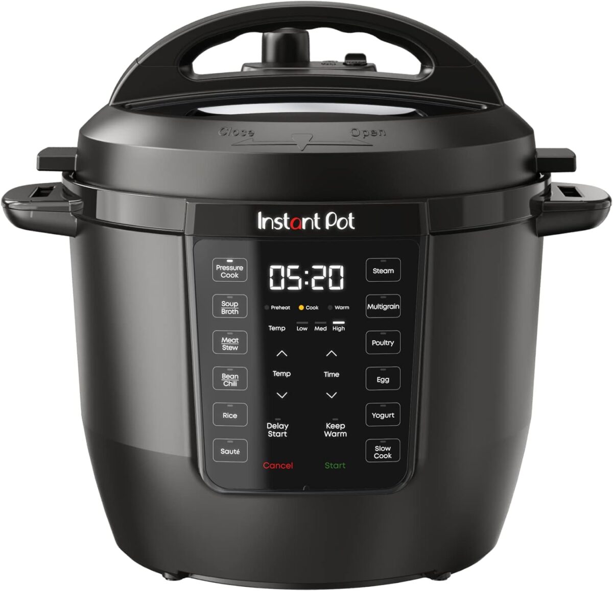 Instant Pot 6QT RIO, 7-in-1 Electric Multi-Cooker, Pressure Cooker, Slow Cook, Rice, Steamer, Sauté, Yogurt & Warmer, Black, 6 Quarts - Image 2