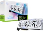 MSI Gaming RTX 5060 Ti 16G Gaming Trio OC White Graphics Card (16GB GDDR7, 128-bit, Extreme Performance: TBA MHz, DisplayPort x 3 2.1a, HDMI 2.1b, NVIDIA Blackwell Architecture) - Image 2