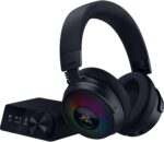 Razer Kraken V4 Pro Wireless Gaming Headset: OLED Control Hub - HD Haptics - 2.4GHz Wireless - Bluetooth - USB - 3.5 mm - Super Wideband Mic - For PC, Mac, PS5, Nintendo Switch, Steam Deck, Smartphone - Image 2