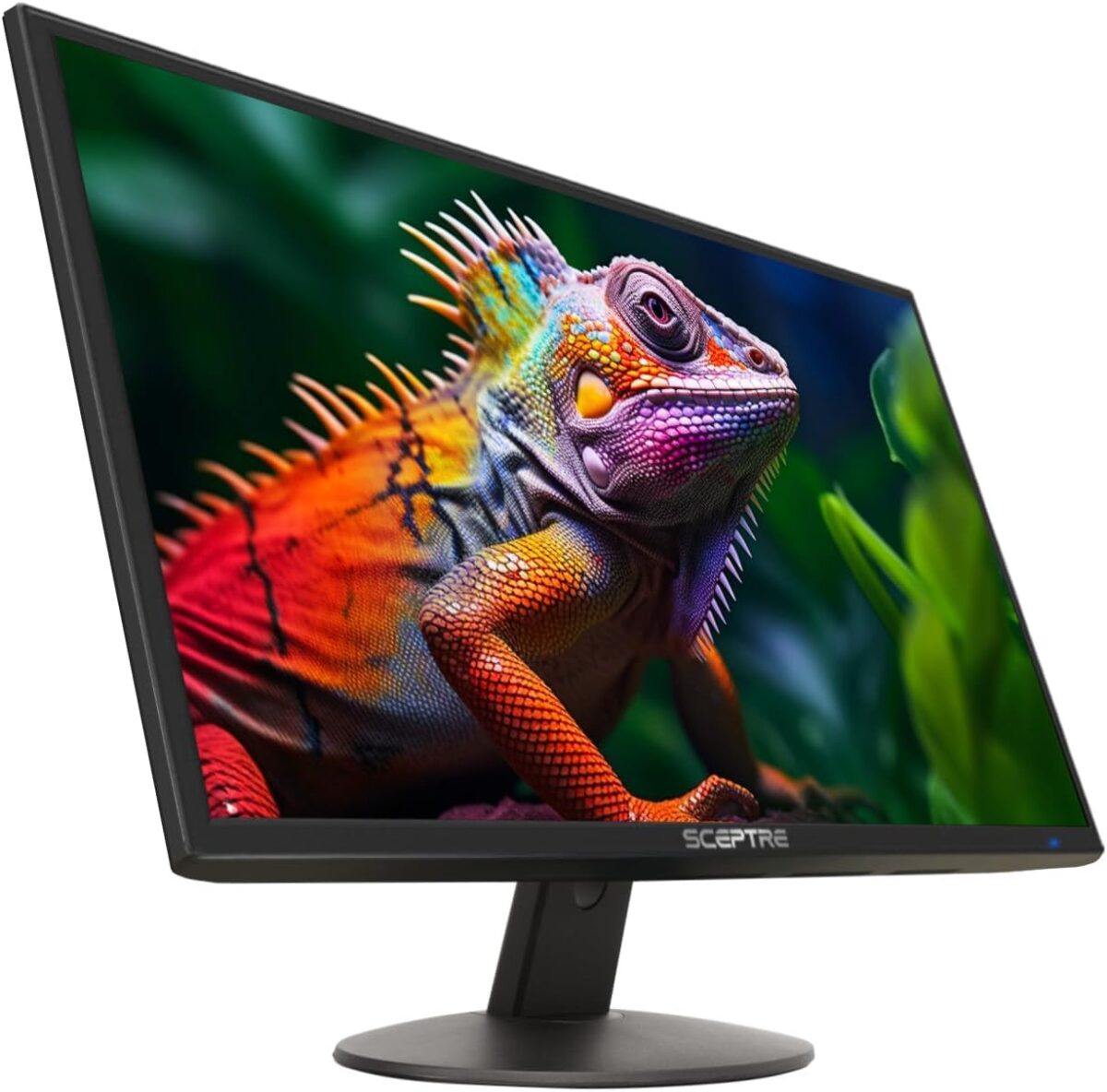 Sceptre 24-inch Professional Thin 1080p LED Monitor 99% sRGB 2x HDMI VGA Build-in Speakers, Machine Black (E248W-19203R Series) - Image 2