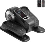 Under Desk Elliptical Machine, Electric Seated Pedal Exerciser, Mini Ellipse Leg Exerciser with Remoter, 12 Level Speeds, Forward & Reverse Direction, Manual & Auto Mode for Home Office - Image 2