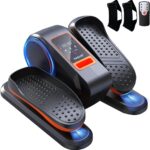 Under Desk Elliptical Machine, Ellipse Leg Exerciser for Seniors with 12 Adjustable Speed, Quiet & Portable Electric Machine Seated Pedal Exerciser with Remote Control for Home - Image 2