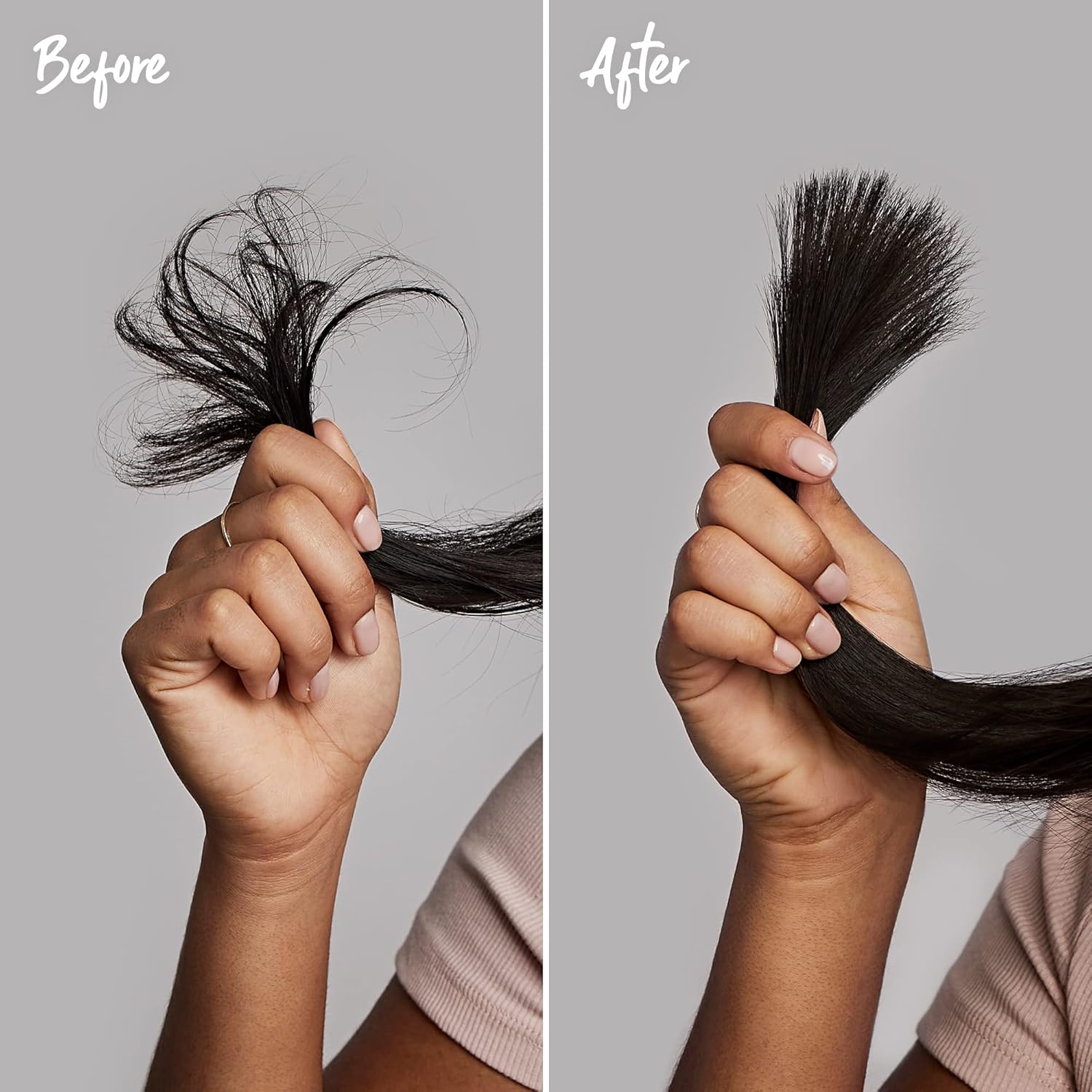 Marc Anthony Leave-In Conditioner Spray & Detangler, Grow Long Biotin - Anti-Frizz Deep Conditioner For Split Ends & Breakage - Vitamin E, Caffeine & Ginseng for Curly, Dry & Damaged Hair - Image 9