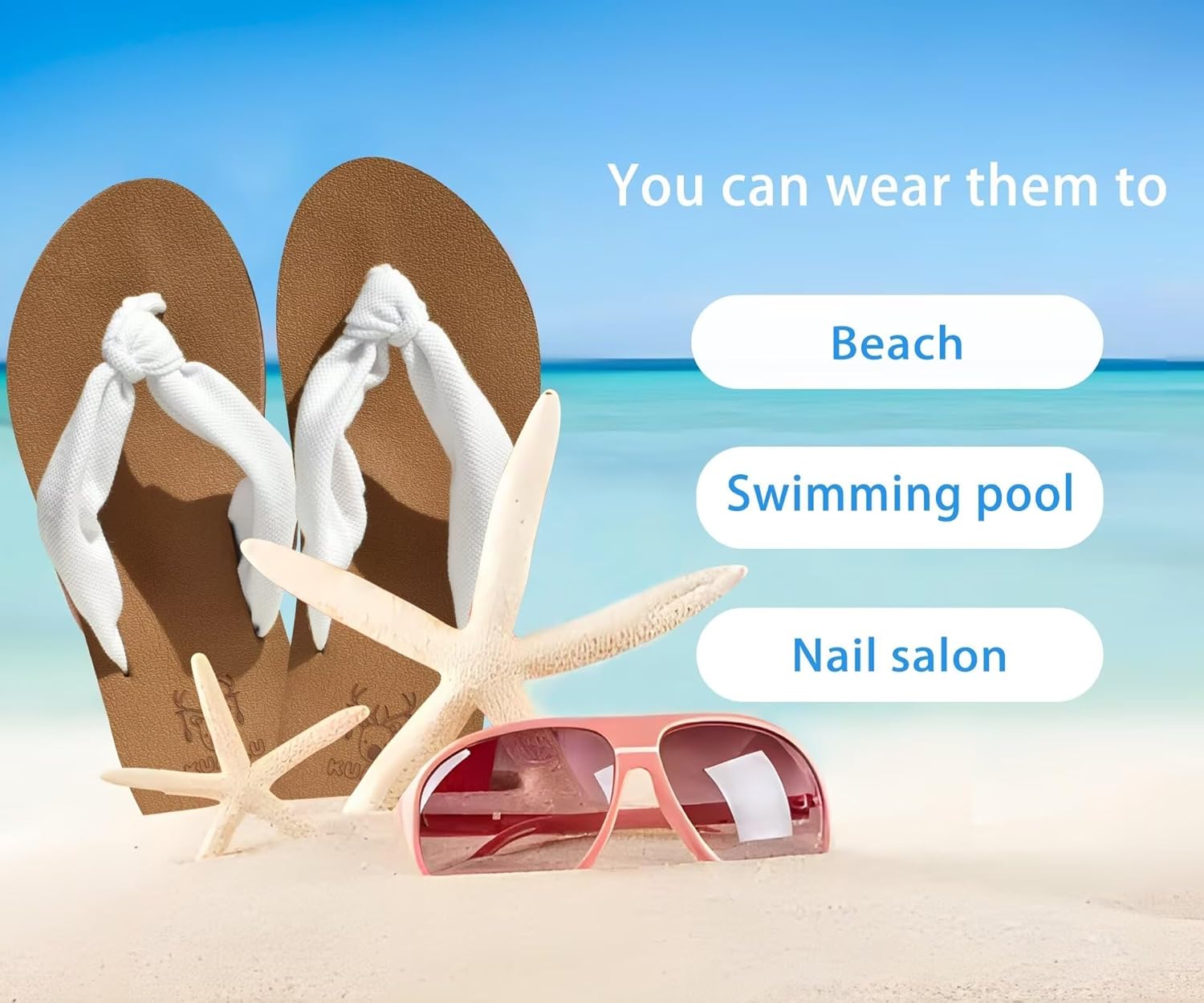 KuaiLu Womens Dressy Sandals Arch Support Yoga Mat Walking Cross Slides Ladies Slip on Orthotic Travel Outfits Slippers Cushion Comfortable - Image 9