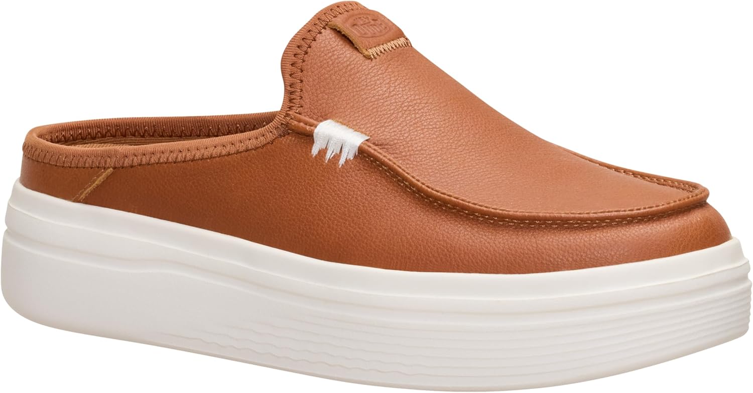 HEYDUDE Women's Austin Lift Platform Mule | Casual Slip-On Shoes | Lightweight, Comfortable, Stylish Everyday Footwear - Image 7