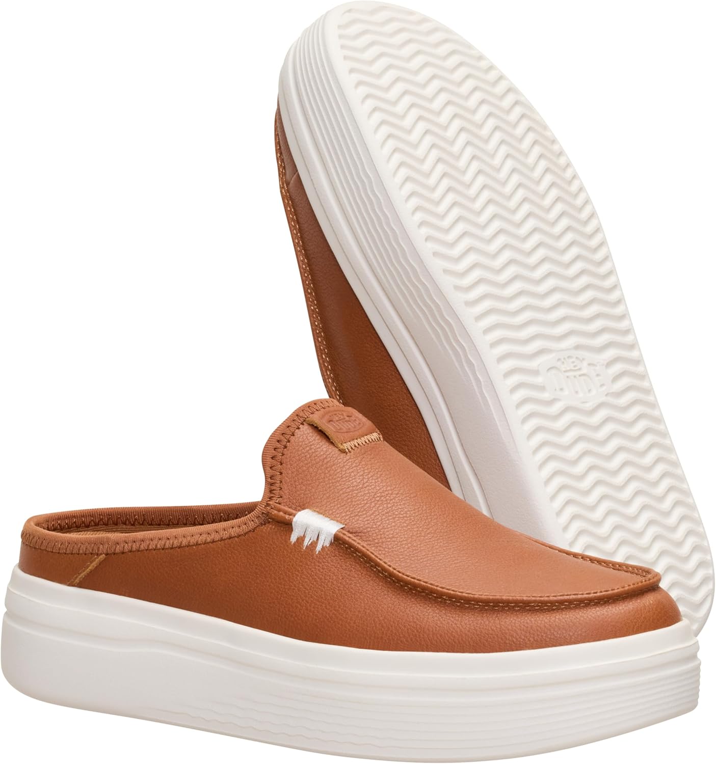 HEYDUDE Women's Austin Lift Platform Mule | Casual Slip-On Shoes | Lightweight, Comfortable, Stylish Everyday Footwear - Image 8