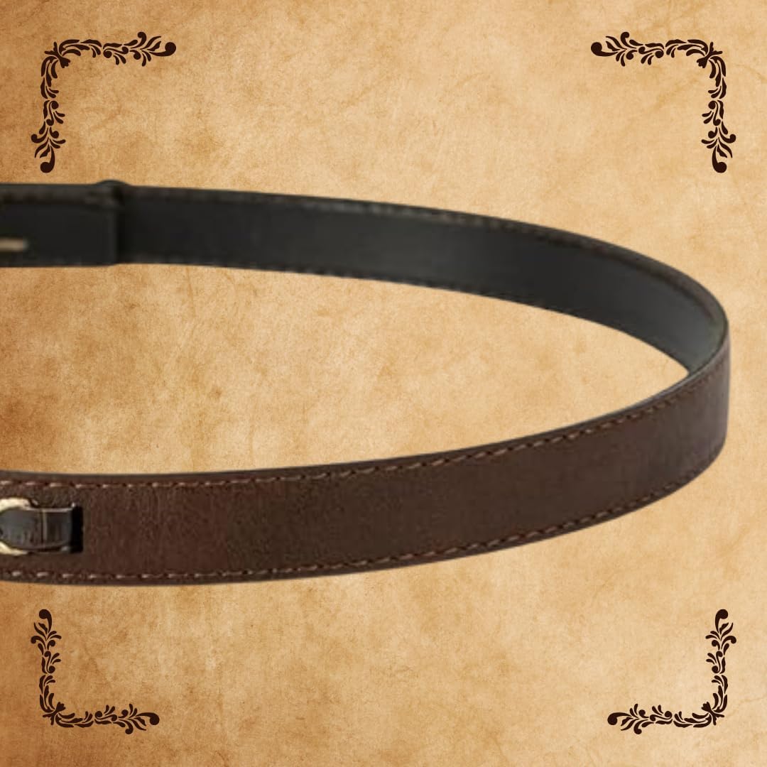 Gamboa Hat Bands for Cowboy and Cowgirl Western Accesories for Men and Women Leather Style Hat Belt Band - Image 5