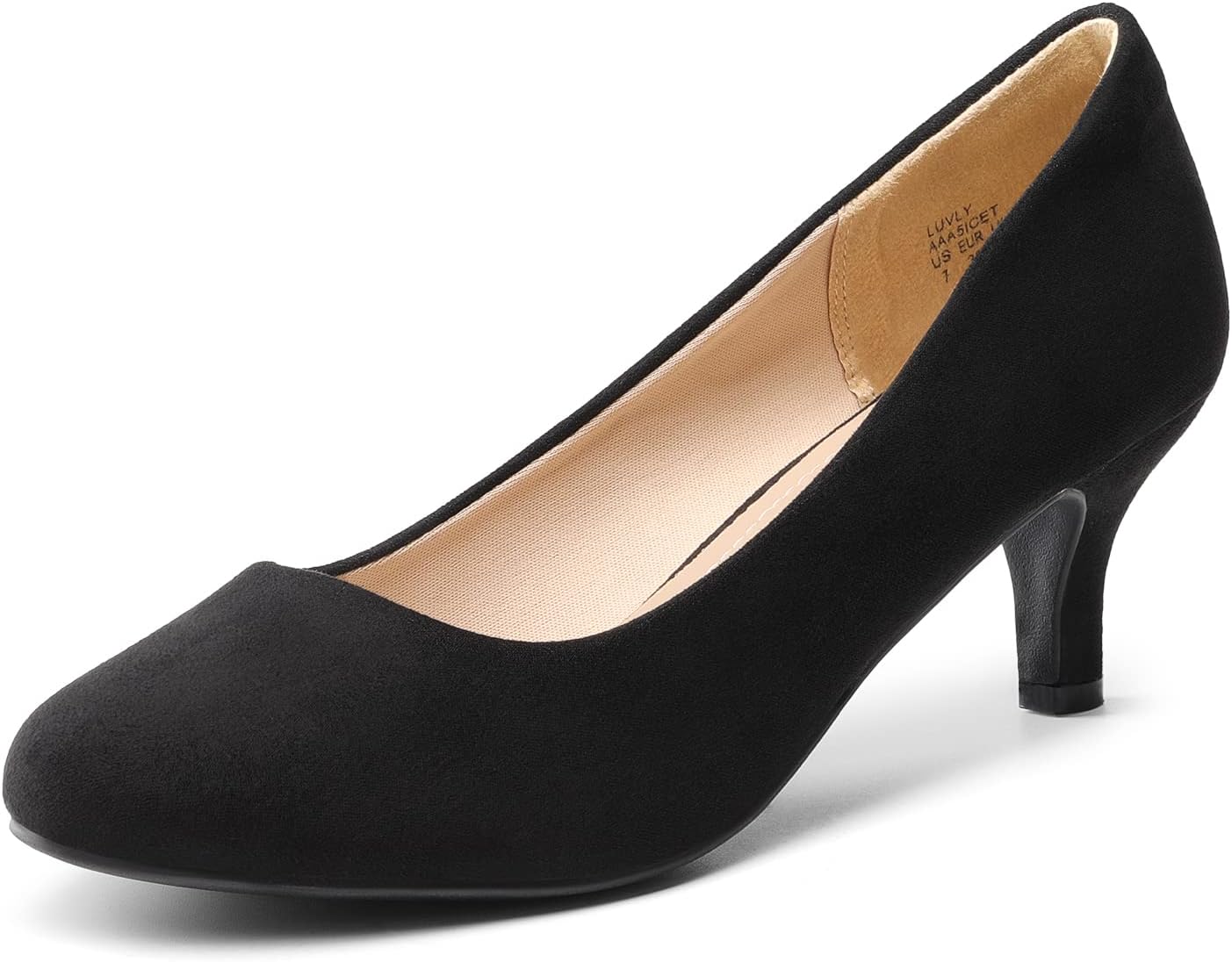 DREAM PAIRS Women's Dress Comfortable Low Heel Pump Shoes - Image 2