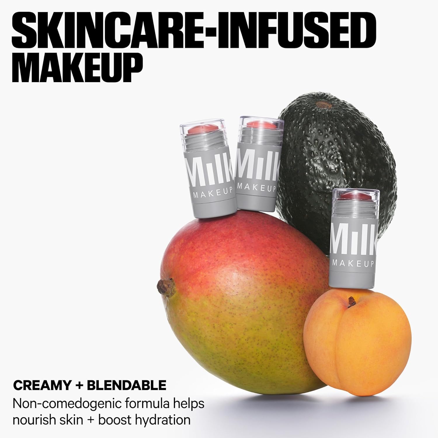 Milk Makeup Lip + Cheek Stick – Buildable Cream Blush + Lip Color w/Hydrating Mango Butter + Avocado Oil for a Natural Flush – Long-Lasting, Multiuse, Vegan Formula - Image 4