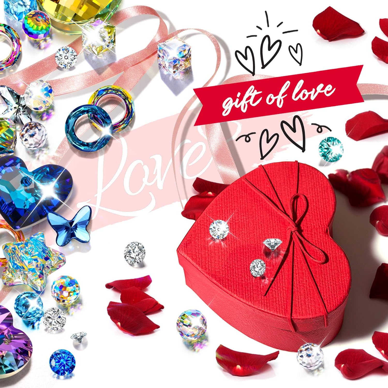 Kate Lynn "Rise From the Ashes" Phoenix Earrings, Sterling Silver Dangle Earrings with Crystals from Austria, Birthday Gift with Jewelry Box, Symbol of Luck and Renewal - Image 7