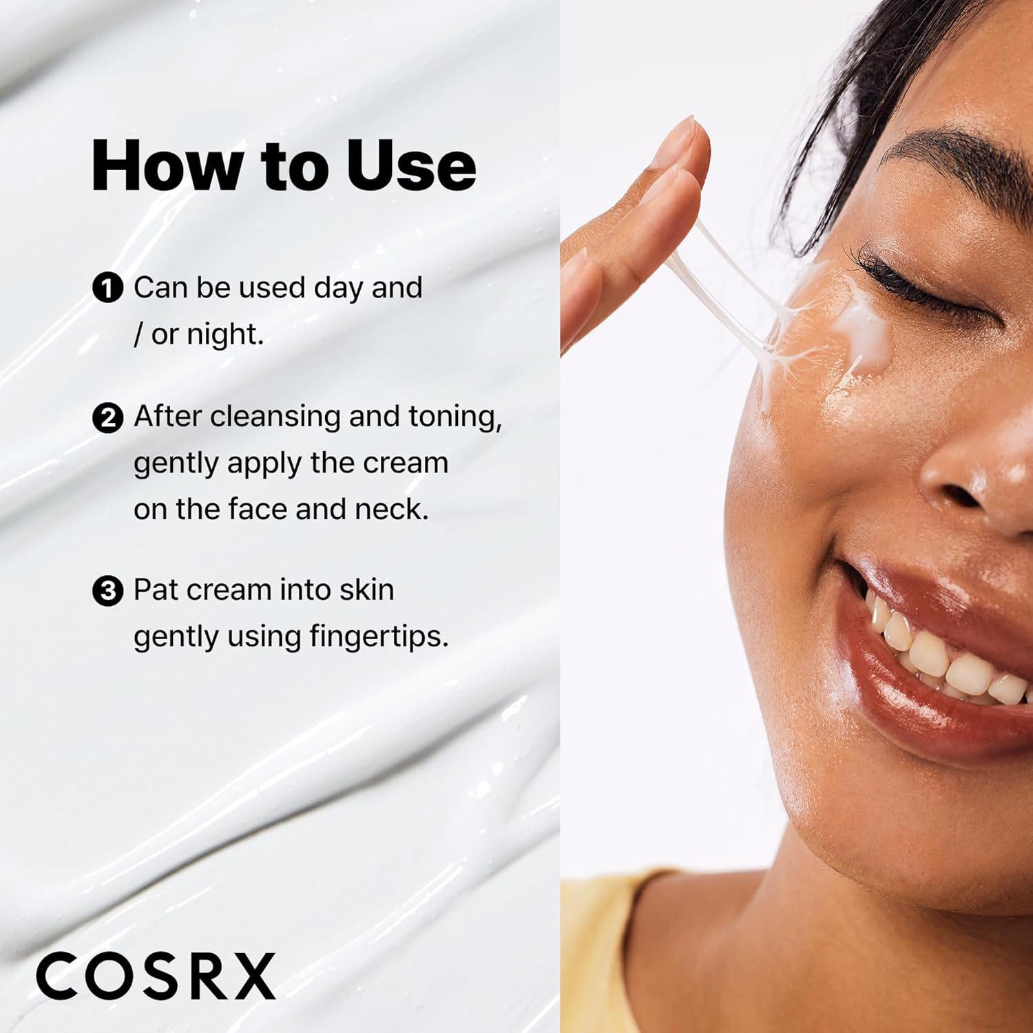 COSRX Snail Mucin 92% Face Moisturizer, 3.52 Oz, Lightweight Moisturing Cream for Soft, Glowy Skin, Korean Skin Care, Korean Moisturizer Face Cream - Image 7