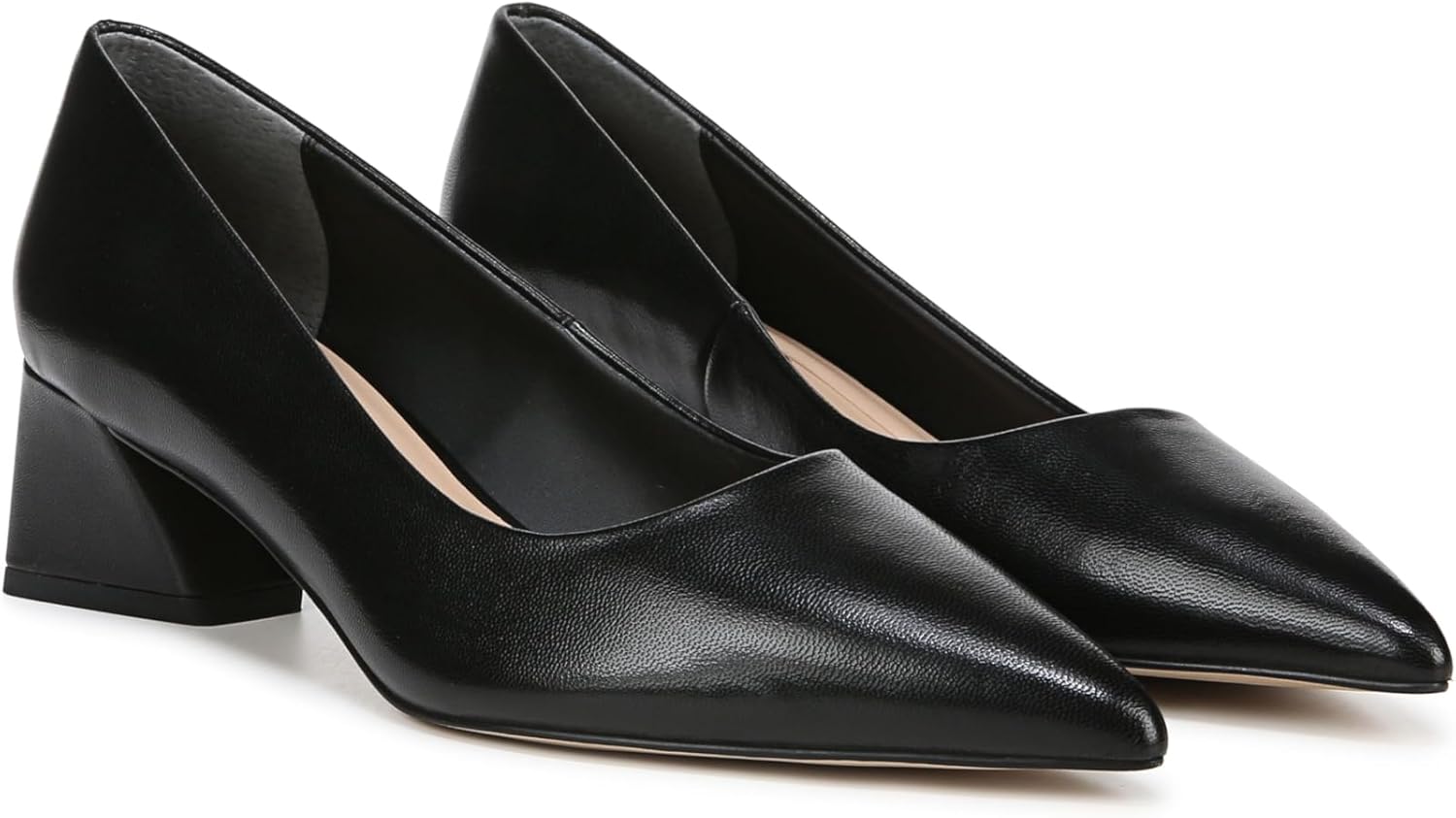 Franco Sarto Women's Racer Pointed Toe Block Heel Pumps - Image 10