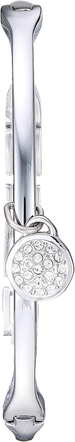 Anne Klein Women's Premium Crystal Accented Watch and Bracelet Set - Image 5