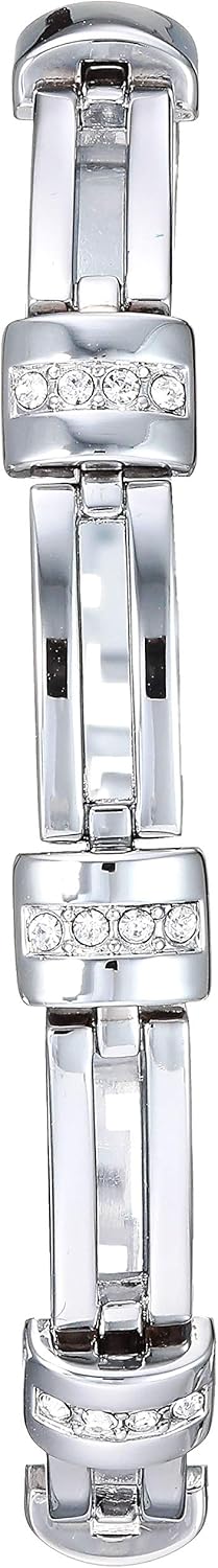 Anne Klein Women's Premium Crystal Accented Watch and Bracelet Set - Image 6